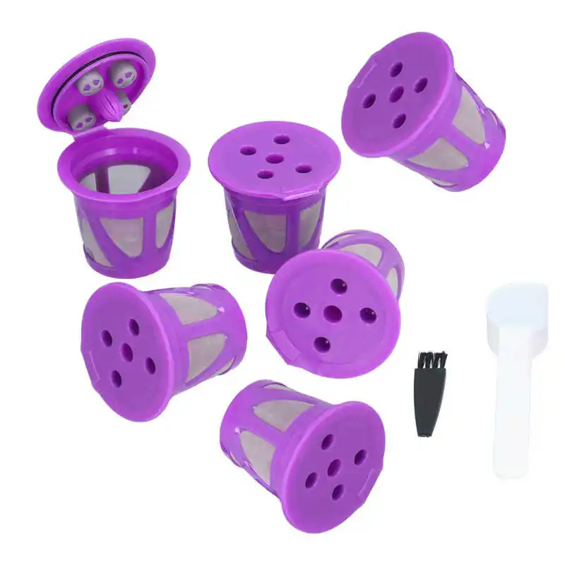 Coffee Capsule Purple Coffee Filter for Shop Home Machine Office