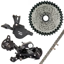 

MX8 MTB Bicycle 1x8 8 Speed 11-40T 11-42T Cassette Freewheel Derailleurs Kit Groupset