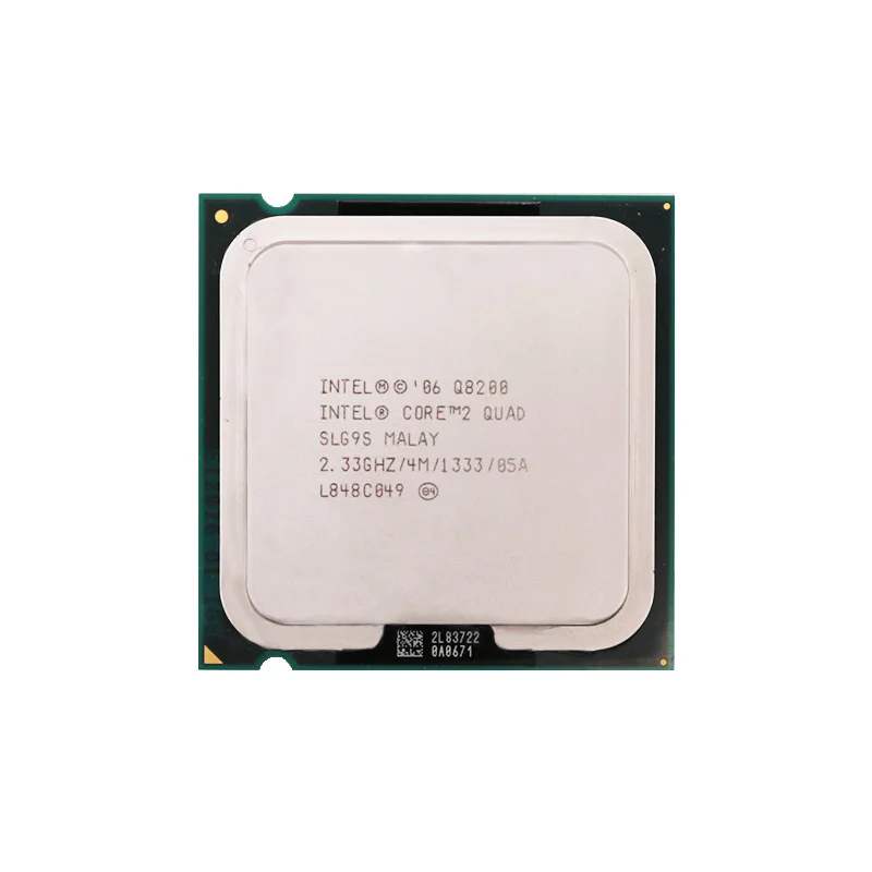 Intel Core 2 Quad Q8200 2,33 ГГц четырехъядерный процессор 4M 95 Вт 1333 LGA 775 протестированный рабочий