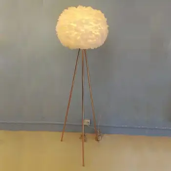 

Feather Floor Lamp Nordic Lampa Stojaca Lampara De Plumas Pie Veren Lamp Modern Floor Light Bedroom Living Room Lampade Da Terra