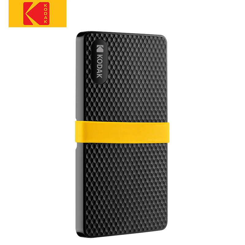 Kodak X200 цифровой портативный жесткий диск 256 ГБ 512 1 ТБ Тип C внешний 3 оригинальный