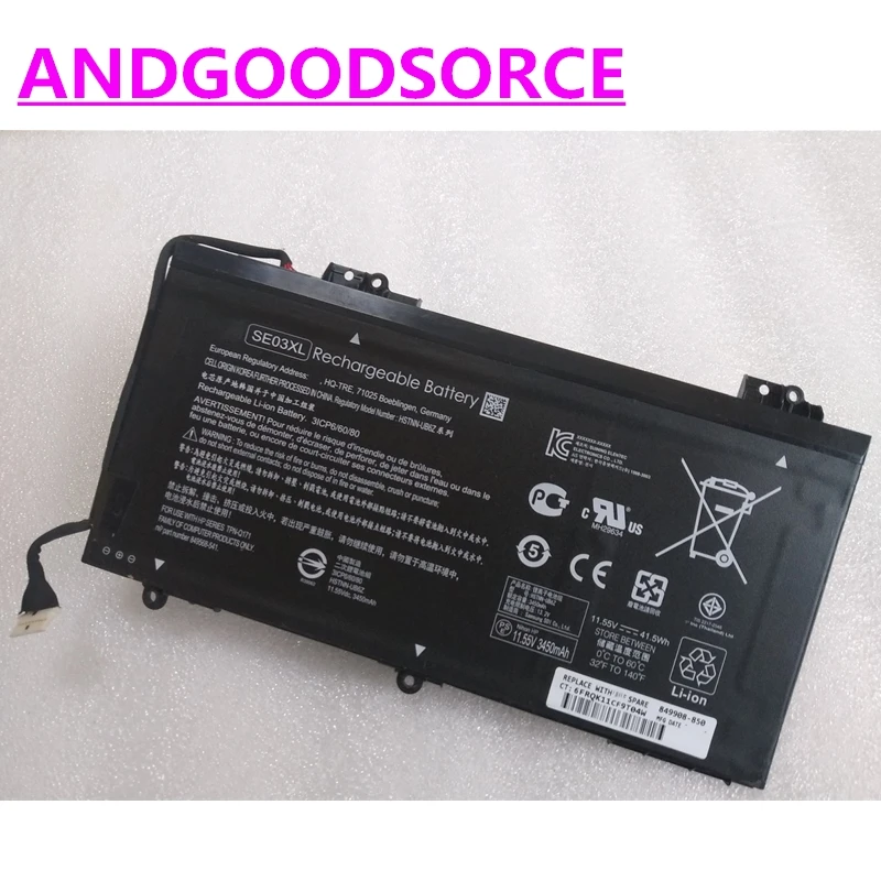 New Original Se03xl Hstnn Lb7g Ub6z Tpn Q171 Laptop Battery For Hp Pavilion Notebook 14 Al028tx Al029tx Al127tx Al107ne Al102tx Laptop Batteries Aliexpress