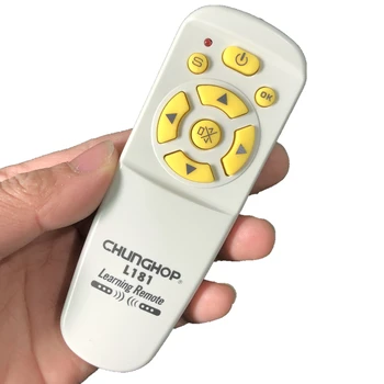 

Chunghop L181 Mini Universal Learning Remote Control For TV Sat DVD Cbl Aux Dvb-T Copy