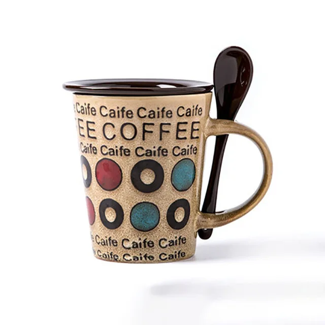 Mug B Элегантная керамическая чайная кофейная чашка капучино керамические s чашки креативные простые молочные напитки милые Para кафе посуда для питья дома LZI047 - Цвет: Mug B