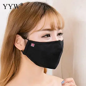 

10pcs/Bag Dust Mask With 2 Mask Filter Pad Anti-Haze Flu Face Mask Breathable Mouth Anti Pollution Wind Proof Cover Face Mask