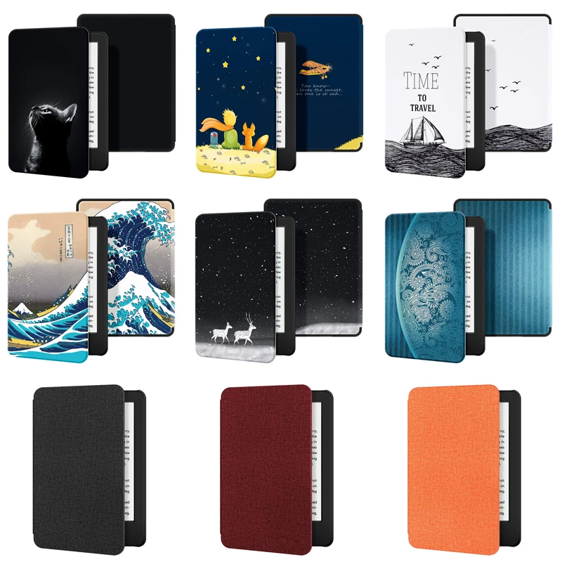 Чехол для нового Kindle 2019 чехол из искусственной кожи с автоматическим переходом в