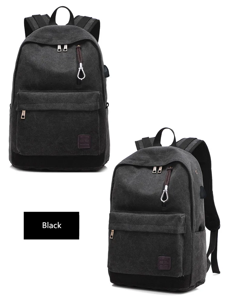 FengDong, холщовый рюкзак для мужчин, школьная сумка, usb зарядка, школьный рюкзак для мальчика, сумка для книг, мужской рюкзак для путешествий, подарки для мальчиков, рюкзак