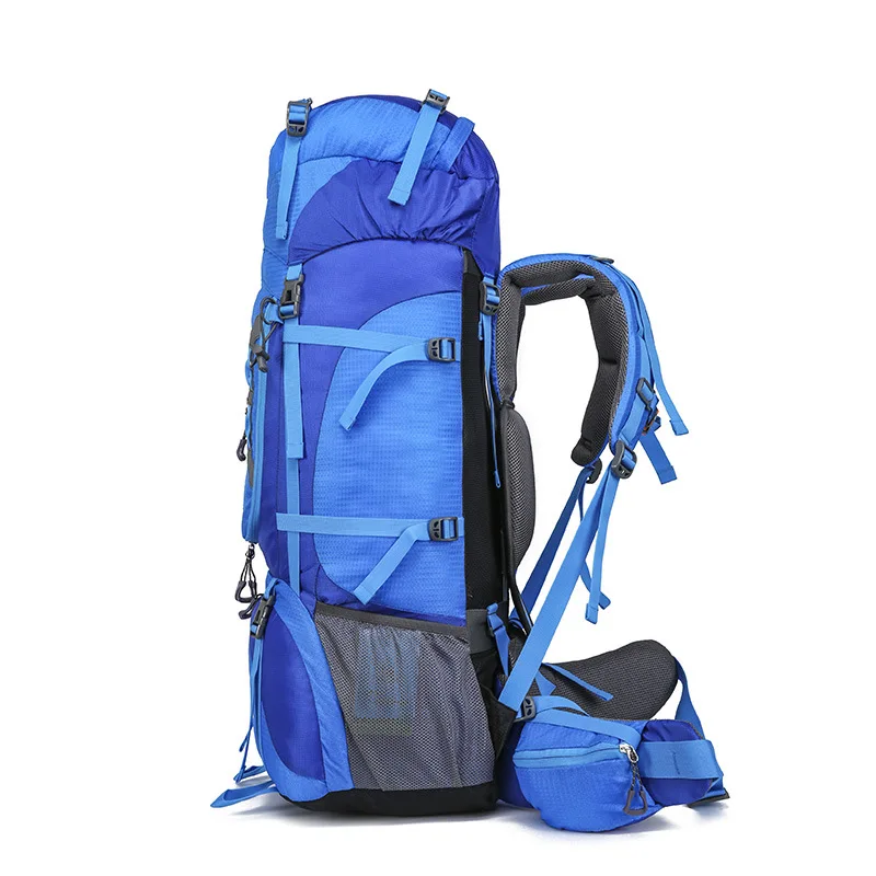 80L/60L походные рюкзаки для кемпинга, большая уличная сумка, рюкзак из нейлона, сверхлегкая Спортивная дорожная сумка из алюминиевого сплава, поддержка 1,65 кг