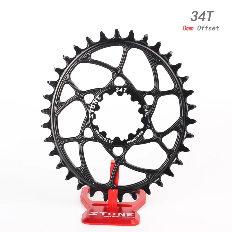 Цельная овальная Звездочка Stone MTB для велосипеда BB30 cx xx1 x9 x1 32T 34T 36T 38T прямое