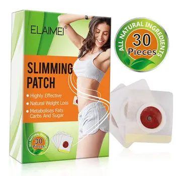 

30Pcs/Box Slimming Navel Sticker Slim Patch Natural Weight Loss Products Burning Fat Patches Hot Body Shaping Stickers