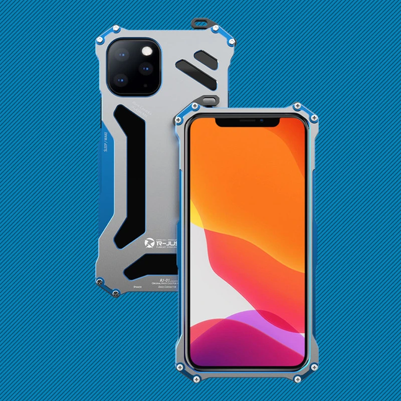 R Just Gundam Luxury Metal Armor Case For Iphone 13 12 11 Pro Max Protect Cover For Iphone X Xr Xs 7 8 Max Hard Shockproof Coque Phone Case Covers Aliexpress