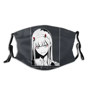 

Darling In The Franxx Reusable Mouth Face Mask Anime Anti Haze Dustproof Mask Protection Cover Respirator Mouth Muffle