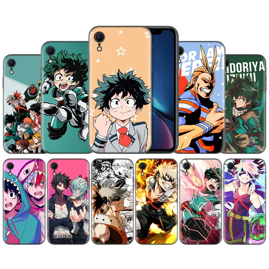 

Boku no Hero Academia Case for Apple iPhone X XS XR XS Max 7 8 6 6S 5 5S 5C SE PlusCase for Apple iPhone X XS XR XS Max 7 8 6 6S