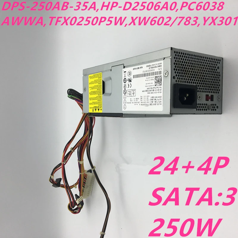 Новый блок питания для оригинального Dell V220S I530 545 0390 M430 250W DPS-250AB-35A HP-D2506A0 PC6038 TFX0250P5W