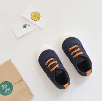 

New spring fall children's shoes toddler casual shoes kids canvas shoes baby indoor shoes
