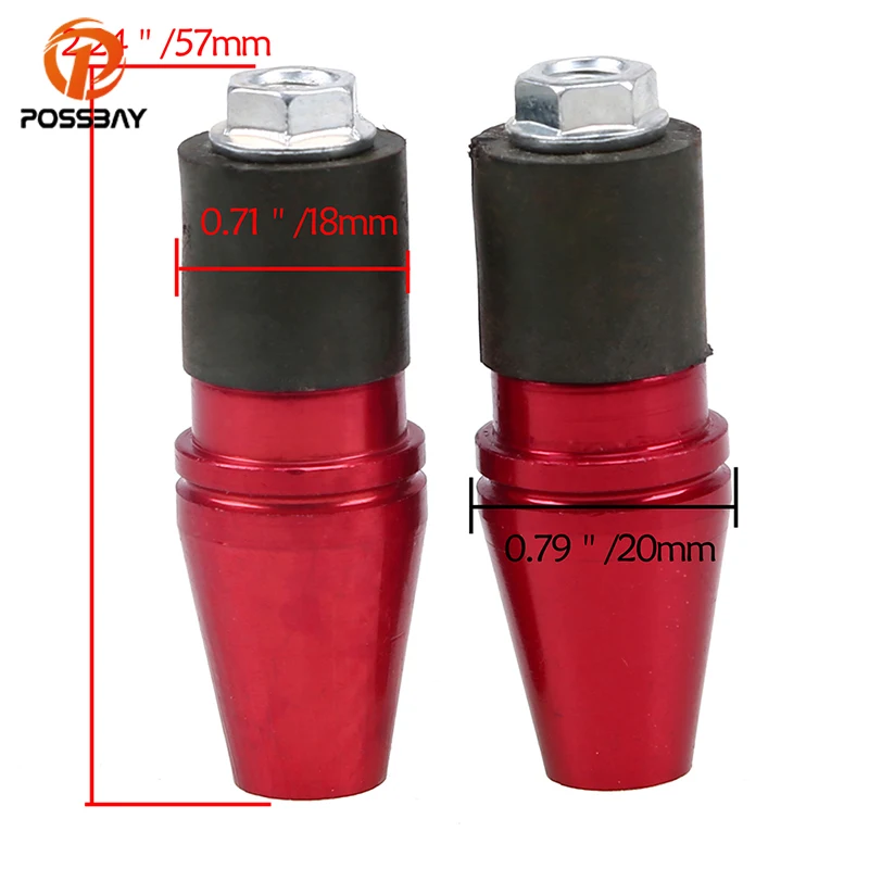 1 пара концевые Заглушки для Руля Мотоцикла 22 мм 7/8 дюйма|grips 22mm|grip handlebar22mm bar |