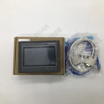 

4.3'' HMI PLC All-in-one Integrated CPU Controller 4.3Inch Touch Panel DC24V Relay Output Digital I/O 12DI 12DO RS232 RS485 FX2N