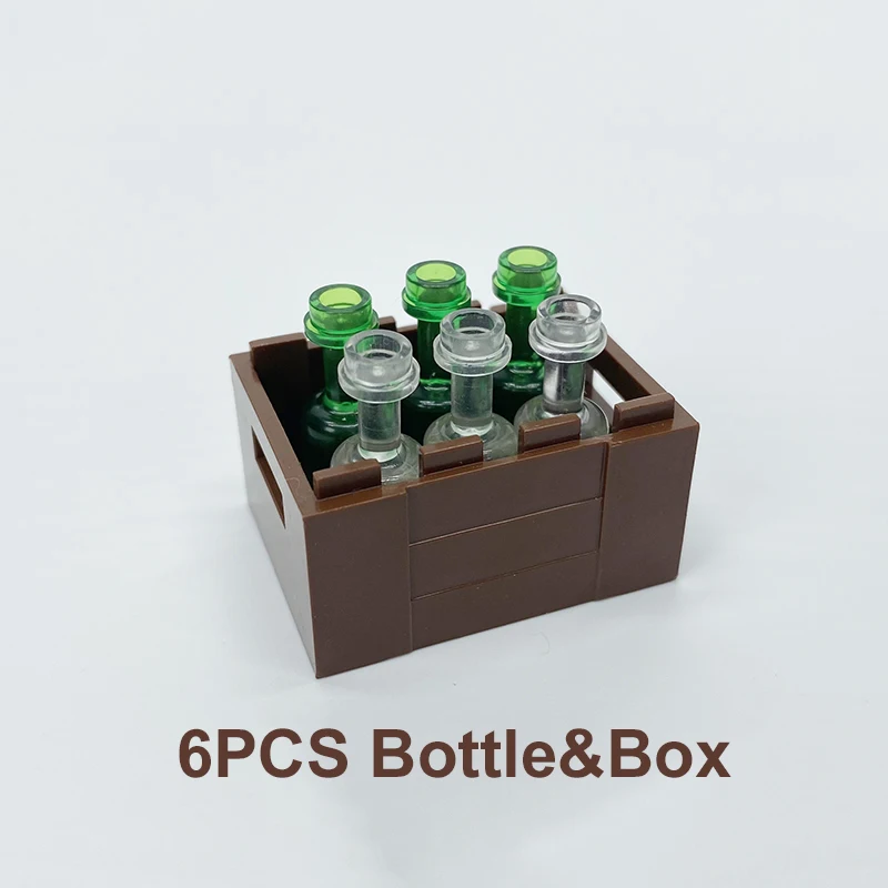 Коробка для бутылок и контейнеров строительные блоки совместимые с основными