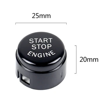 

1pc Car Auto Interior Start Stop Button Decal For BMW F20 F30 F10 F01 F48 F16