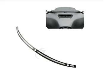 

motorcycle Black Windshield Trim For Harley 2014-2017 Touring Street Electra Glide FLHX Ultra Limited Models motobike