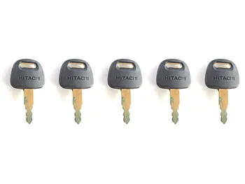 

5pc key For New Holland Hitachi H800 Excavator Heavy Equipment Ignition Key Logo