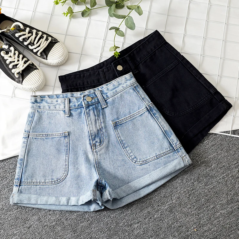bum shorts denim