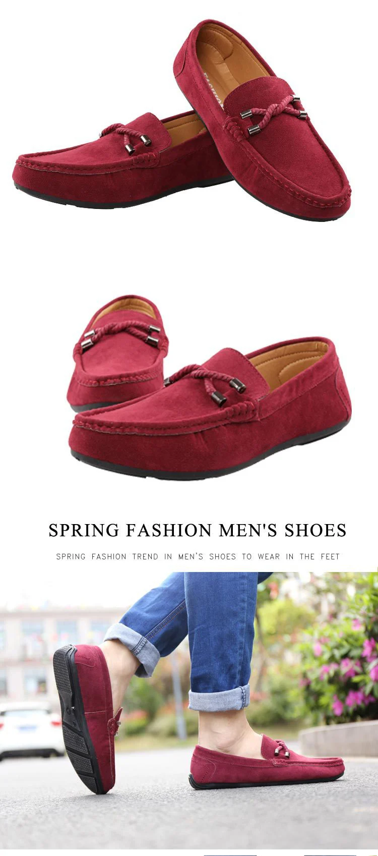 Повседневная обувь Для мужчин; дышащие слипоны; обувь из мягкой кожи мокасины, обувь для вождения сезон: весна–лето Для мужчин Лоферы Удобная обувь