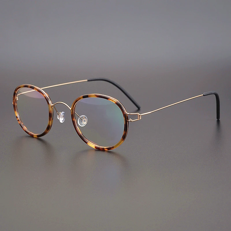 Danimarca Occhiali In Titanio Telaio Uomini Donne Rotonda Miopia  Prescrizione Ottica Occhiali Da Vista Cornice Linde Senza Viti di Lusso  Marchio di Occhiali - AliExpress Apparel Accessories