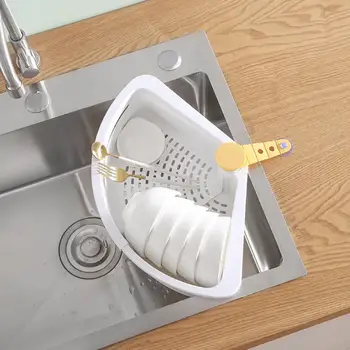 

Sink rack New Kitchen Multifunctional Sink Drain Basket Rotating Folding Telescopic Storage Racks Organizer
