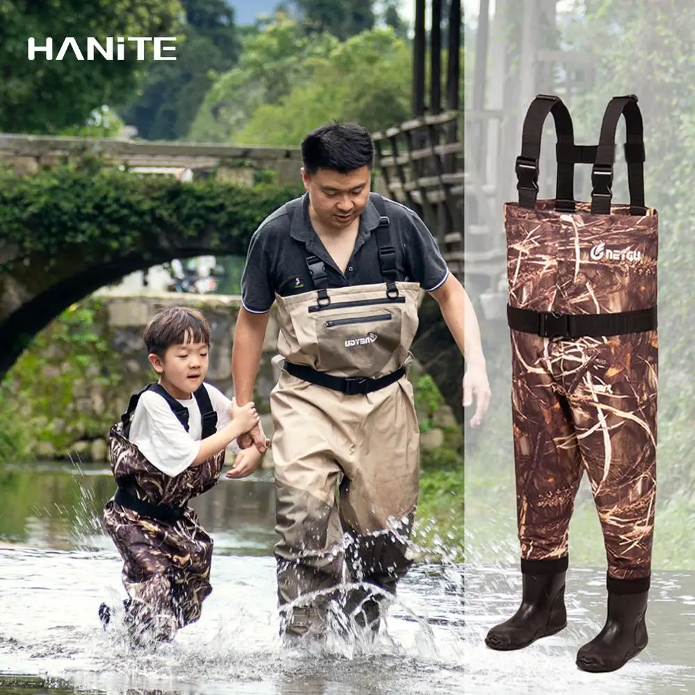 Детский нагрудный поводок HANITE для игр в воде и грязи водонепроницаемый дышащий с