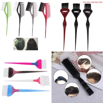 

12style Hair Color Dye Comb Brushes Tool Kit Set Tint Coloring Dye Comb Brush Twin High Quality Headed Brushes Set