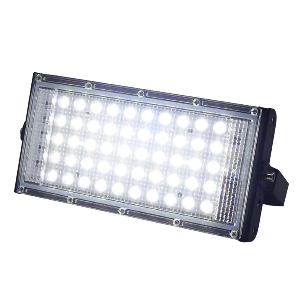 

Newest Ultrathin LED Flood Light 50W IP66 220V LED Spotlight Refletor Outdoor Lighting Wall Lamp Floodlight 4 Colors