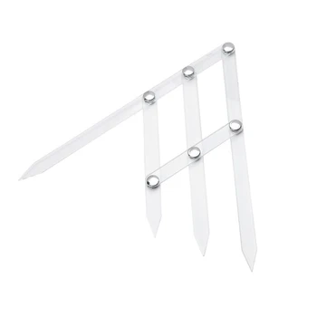 

Measure Golden Ratio Ruler Eyebrow Shaping Makeup Tattoo Shaping Stencil Measuring Grooming Tool