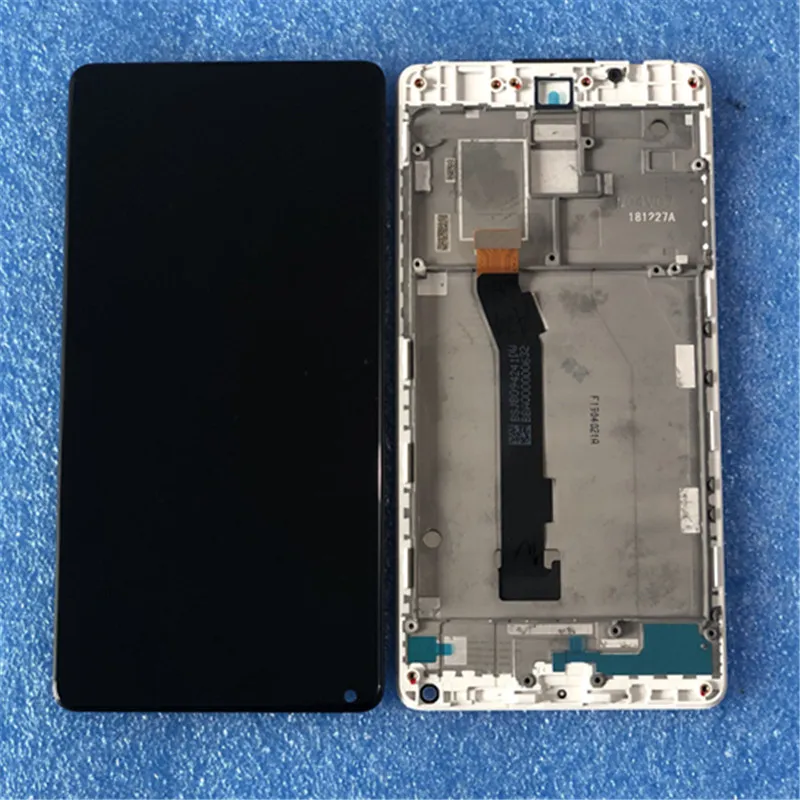 Для 5,9" Xiaomi mi X 2 Полный керамический Unibody версия Axisinternational ЖК-дисплей+ сенсорная панель дигитайзер Рамка