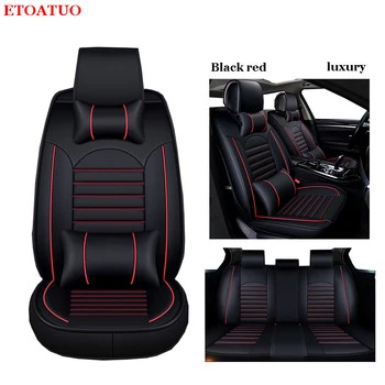 

Universal Leather Car Seat Covers for Mitsubishi Pajero ASX Lancer SPORT FORTIS Outlander Grandis auto seat covers car covers