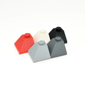 

100pcs Compatible For 3045 Slope 45 2x2 Double Convex For Building Blocks Parts DIY Educational Bricks Toy for Children