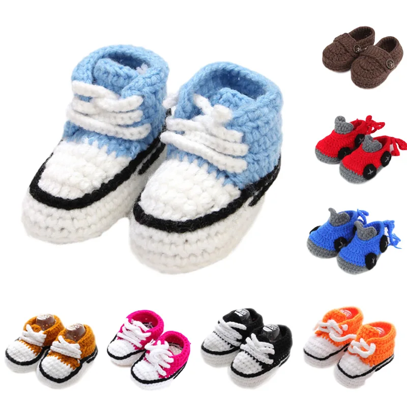 Neugeborenes Babyschuhe Farben Kleinkinder Anti-slip Sneaker Prewalker Schuhe 