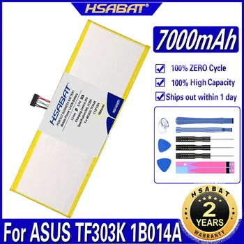 

HSABAT C12P1301 7000mAh Laptop Battery for ASUS For MEMO PAD K00A (ME302C) MemoPad 10.1" TF303K 1B014A Batteries