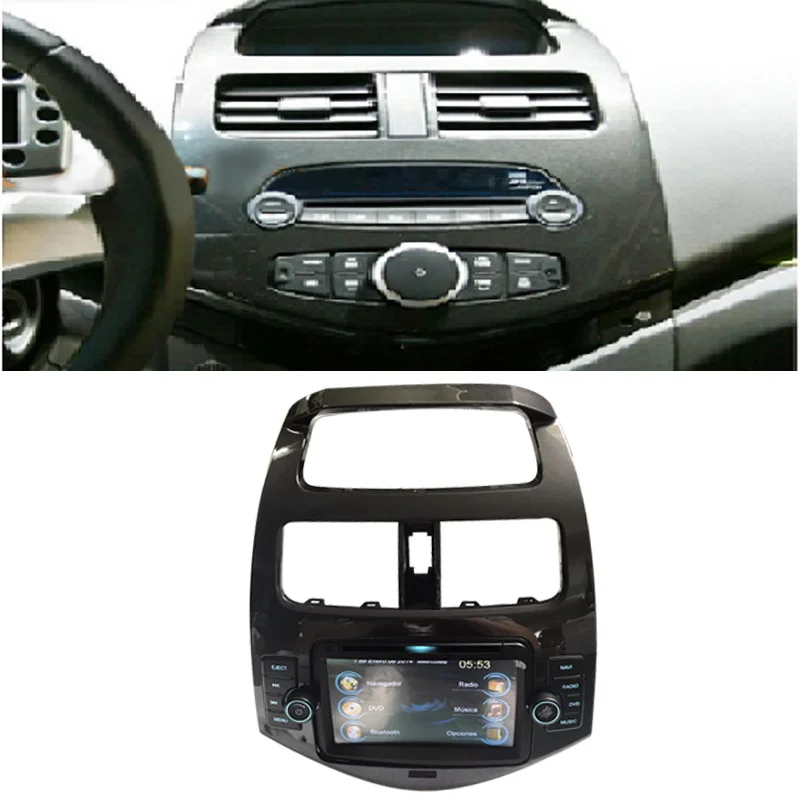 

HIGH QUALITY Car DVD GPS Navigation Player Car Stereo AM FM USB Fit For CHEVROLET Spark 2010-14 Radio Headunit Device car system
