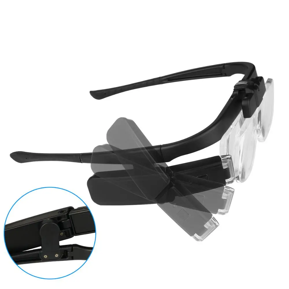 Magnifying Glass Reading Magnifier USB Rechargeable Reading Glasses Magnifier 1.5X 2.0X 2.5X 3.5X 4.0X 4.5X for Reading Illuminated