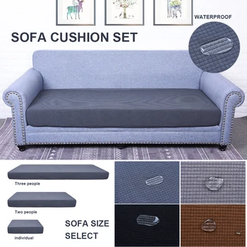 

Waterproof Stretch Sofa Cover Plaid Polyester Slipcover For Living Room Home Decor Furniture Lounge Couch Cover 1/2/3 Seat#9*1