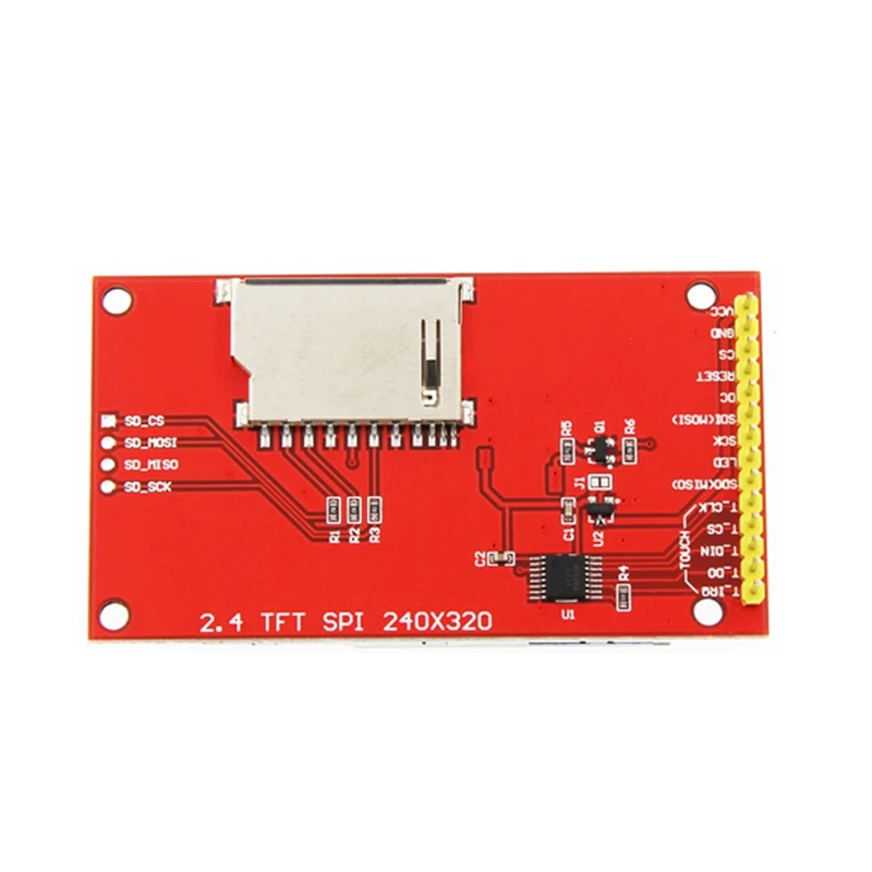 2,4 дюймов 320x240 SPI серийный TFT ЖК-модуль экран дисплея без пресс-панели Драйвер IC ILI9341 для MCU-Hot