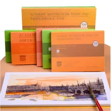 Хлопок, профессиональная Акварельная бумага, 20 листов, ручная роспись, акварельная книга для художника, студента, все эскизы