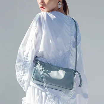 

2020 Fold Cloud Totes Bags for Women Underarm Bag PU Leather Womens Handbags Evening Clutch Purses Lady Dumplings Handbags New