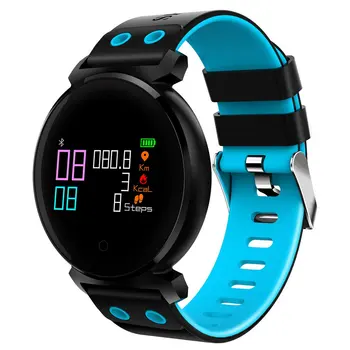 

Multifunctional K2 4.0 Smart Bracelet Round Smartwatch Waterproof IP68 0.95 Inch OLED for iOS for Android Phones