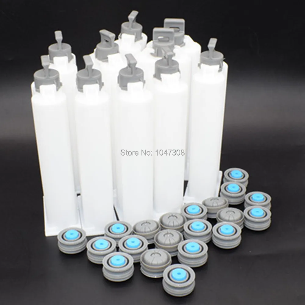 10pcs 11 50ml Epoxy Cartridge Empty 11 Ratio Dual Barrel cartridges