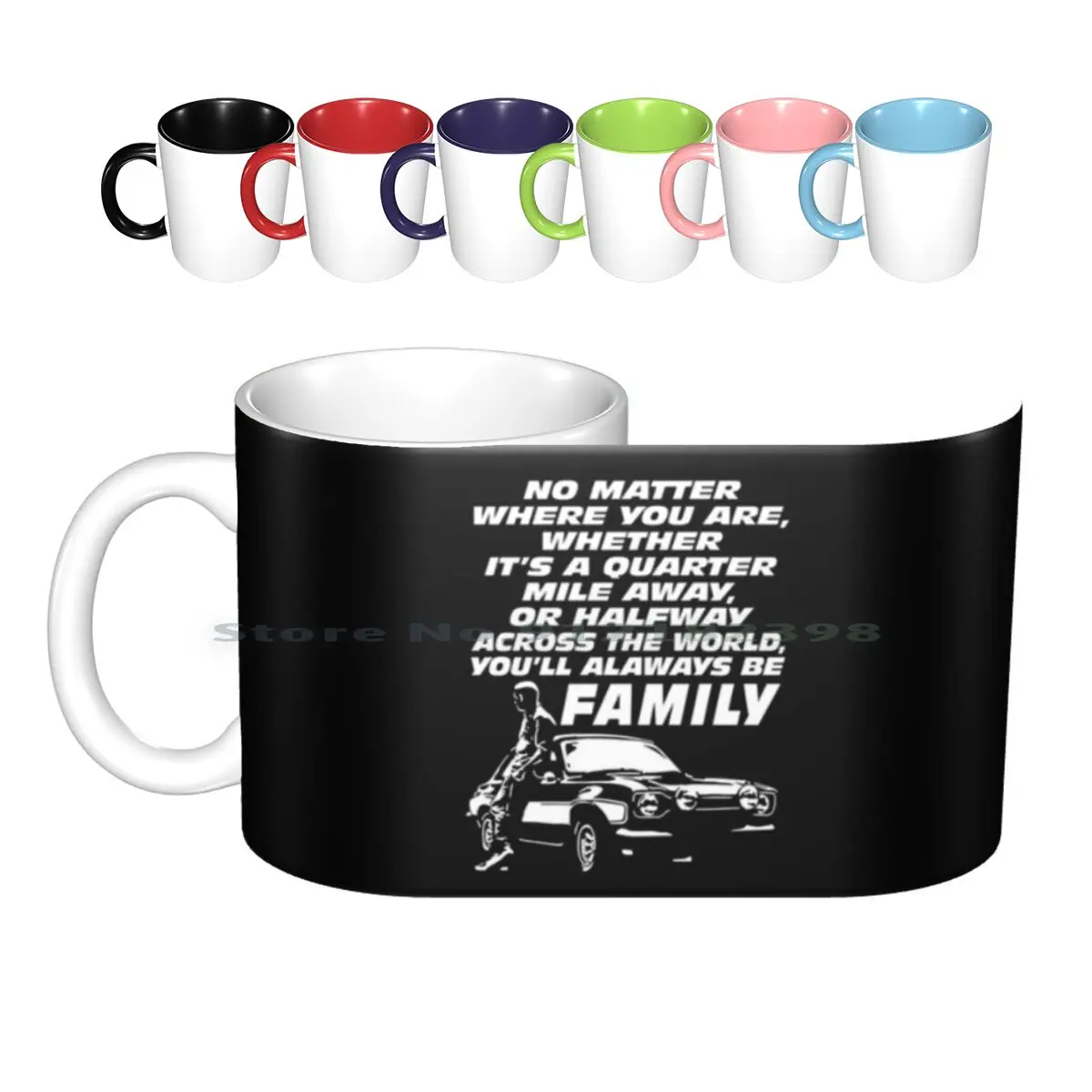 Fast And Furious 9-Paul Walker Forever Tazze In Ceramica Tazze Da Caffè Tazza Da Tè Al Latte Veloce 9 Fastandfurious Veloce E Furious Rip Paul