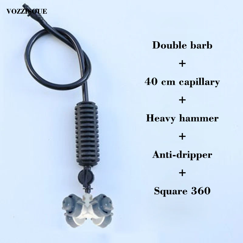 3PCS Горячая 3 шт. подвесная анти-капельная насадка распылителя с перекрестным распылителем Насадка противотуманная вода SprayTo парниковый капельный ороситель распылитель водяной туман - Цвет: 3PCS
