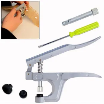 

DIY T3 T5 T8 button pliers installation attaching tool Resin + plastic Hand Pressure Clamp for Sewing Tool Set