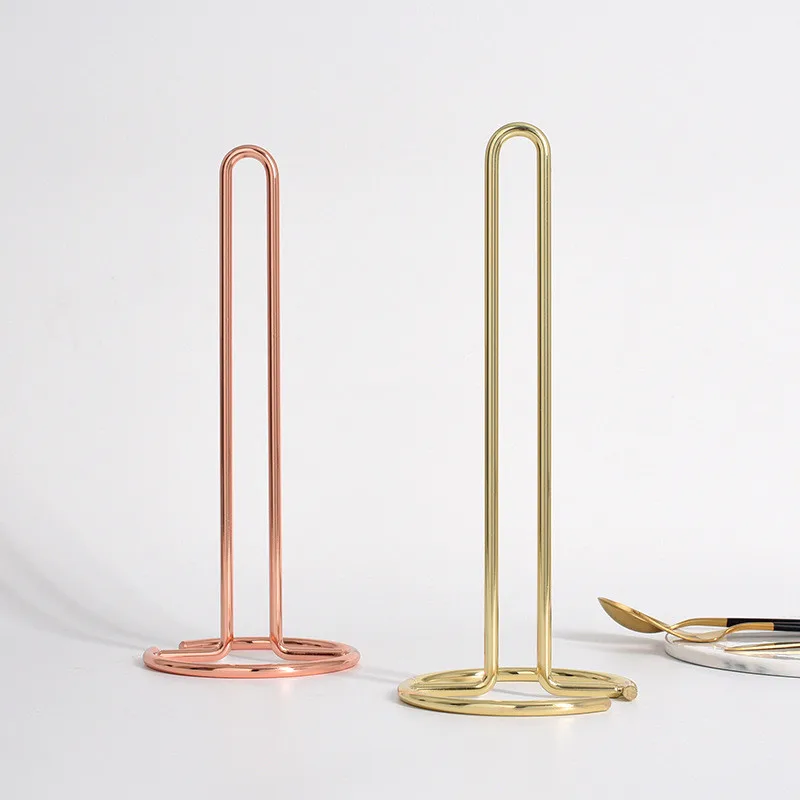 Кухонный вертикальный держатель для рулонов полка бумажных салфеток настольные